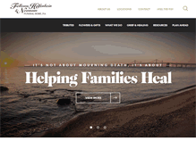 Tablet Screenshot of fhnfuneralhome.com